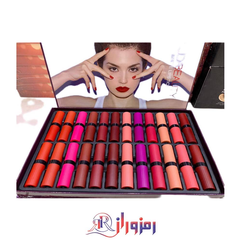 رژلب جامد هدی بیوتی huda beauty پک 12 عددی،خرید و قیمت رژلب جامد هدی بیوتی huda beauty پک 12 عددی